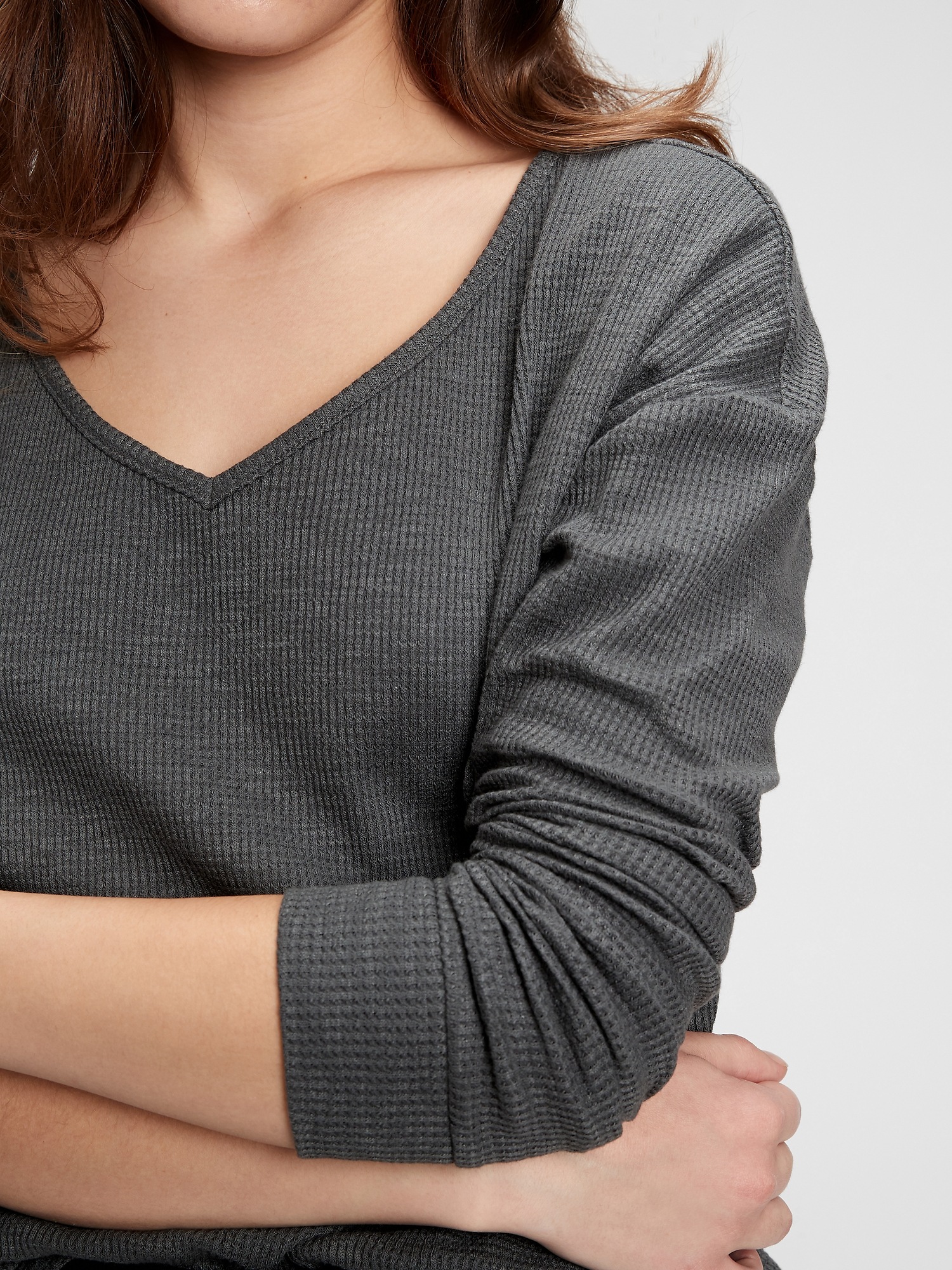 gap womens waffle shirt