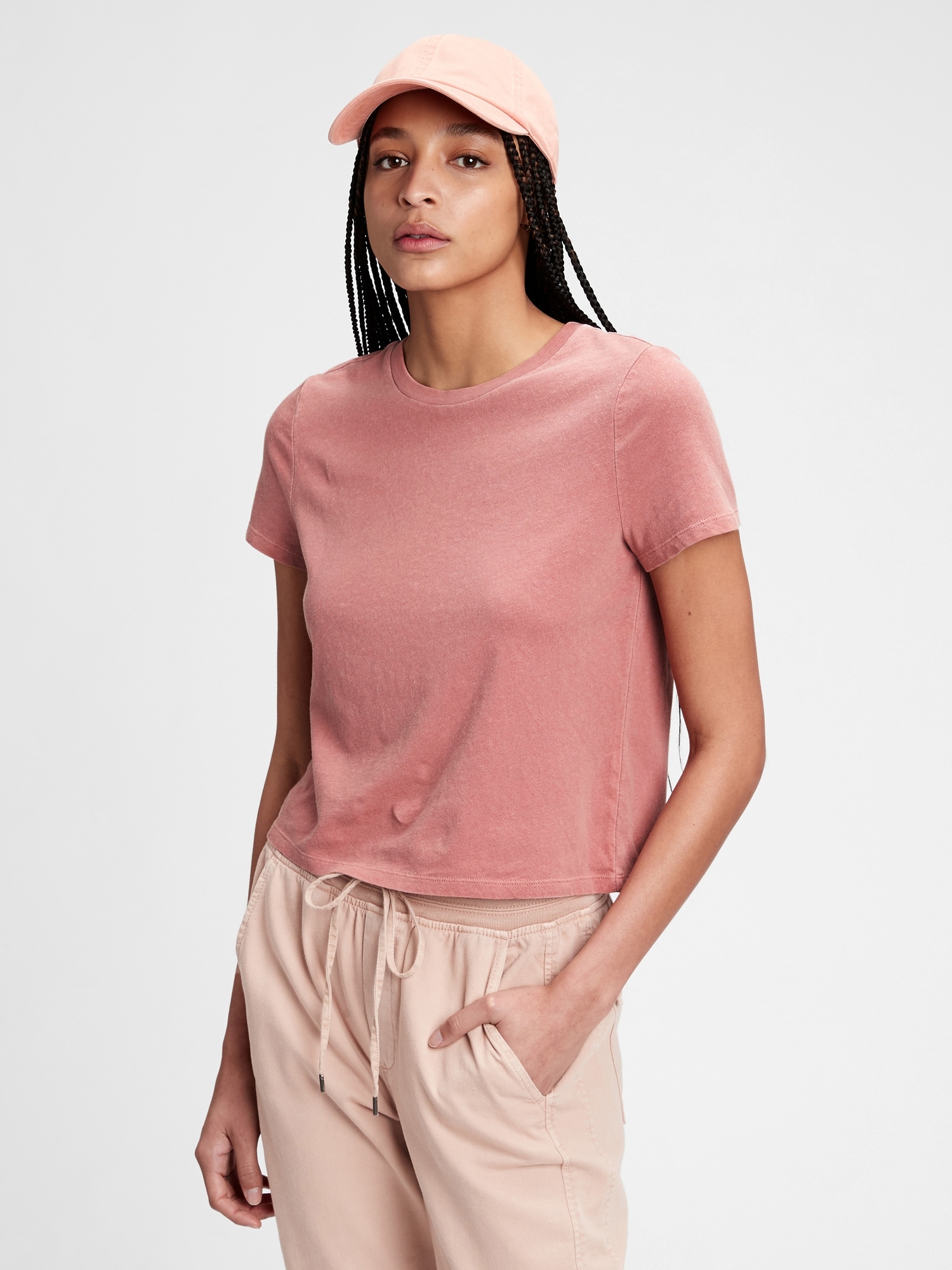 gap shrunken tee