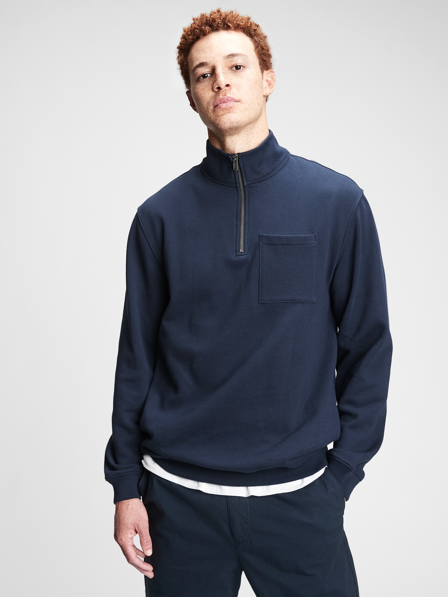 Half-Zip Sweatshirt | Gap