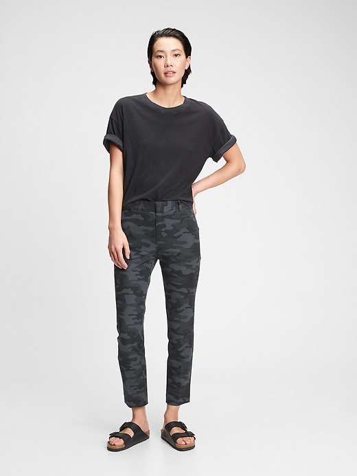 Image number 3 showing, High Rise Slim Ankle Pants