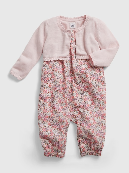 Image number 3 showing, Baby One-Piece Sweater Set