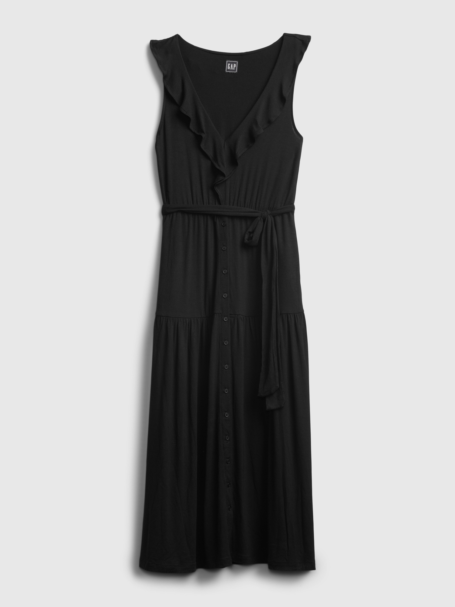 gap ruffle dress