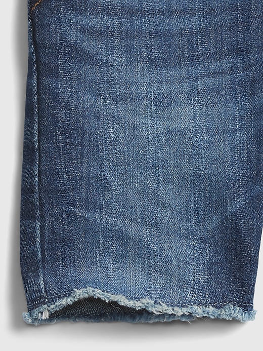 Image number 3 showing, Toddler Denim Pull-On Shorts with Washwell&#153