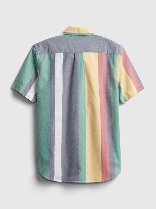 Image number 3 showing, Kids Stripe Oxford Shirt