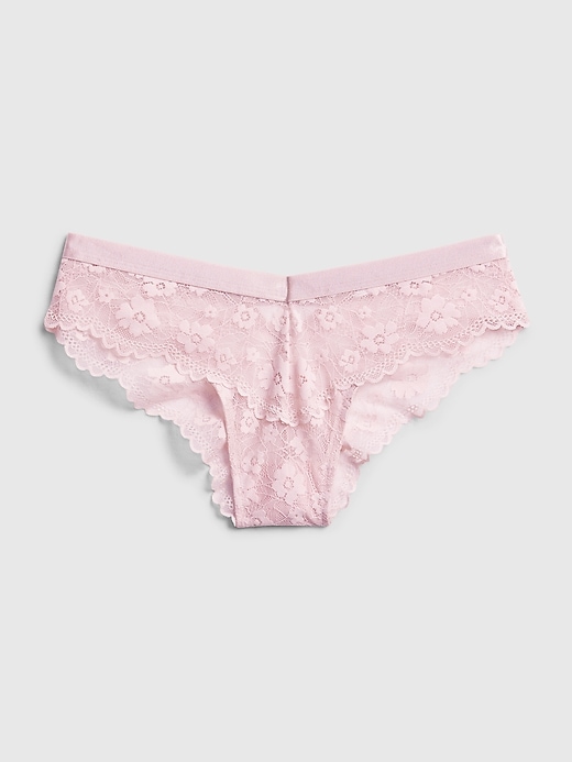 1 of 8 showing, with the color rose pink of product Daisy Lace Cheeky