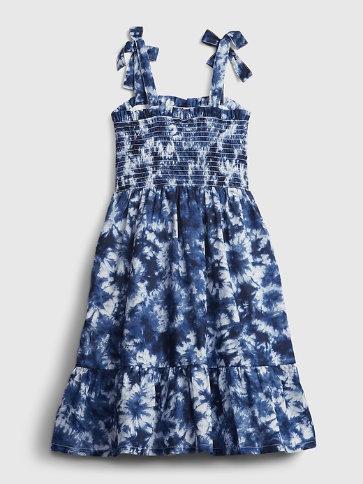 Image number 3 showing, Kids Tie-Dye Print Dress