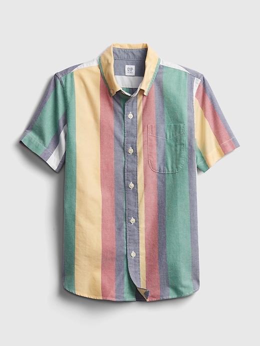 Image number 1 showing, Kids Stripe Oxford Shirt