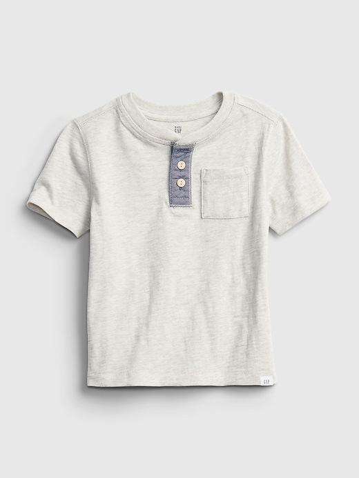 View large product image 1 of 2. Toddler Henley T-Shirt