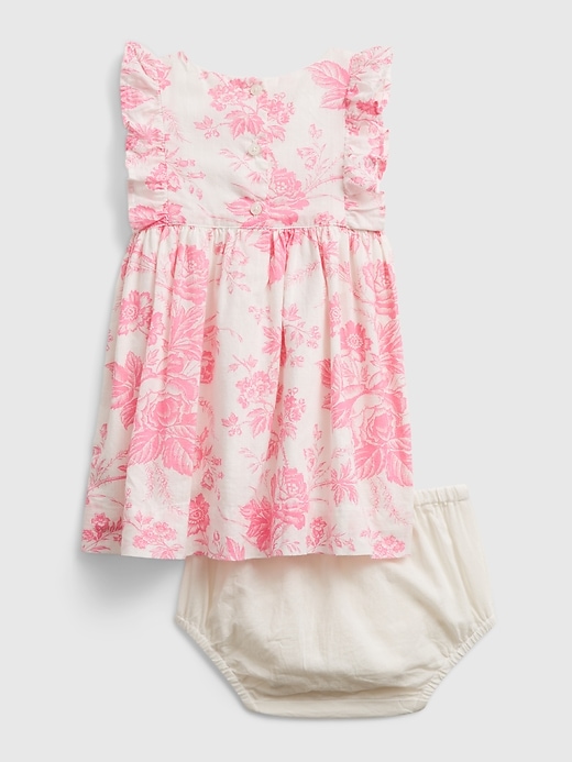 2 of 8 showing, with the color bridal wreath of product Baby Floral Dress