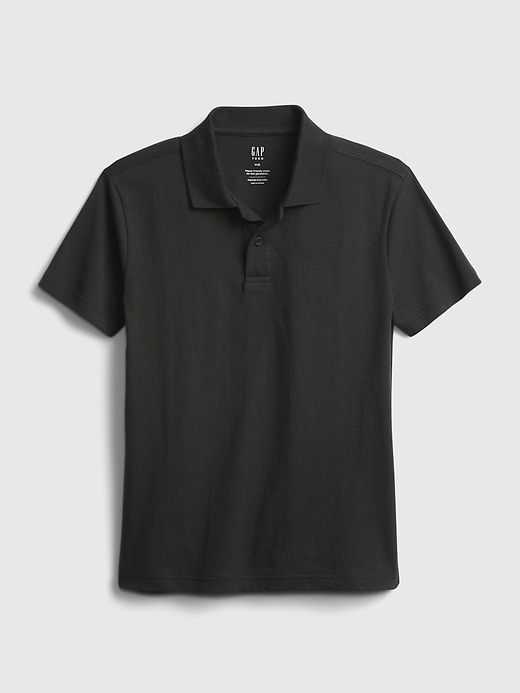 Image number 2 showing, Teen 100% Organic Cotton Polo Shirt