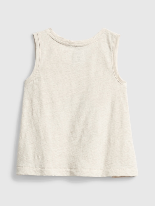 2 of 8 showing, with the color bea graphic of product Toddler Bea Graphic 3D Tank Top