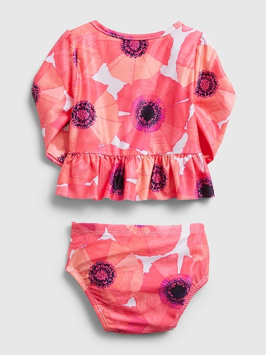 View large product image 2 of 3. Baby Print Swim Two-Piece