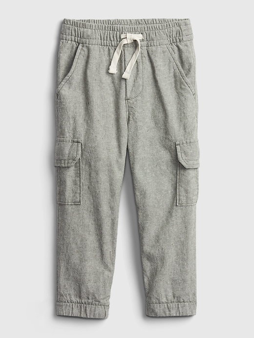 View large product image 1 of 1. Toddler Pull-On Cargo Joggers