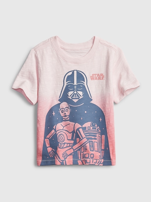 1 of 8 showing, with the color cherry blossom of product babyGap &#124 Star Wars™ Graphic T-Shirt
