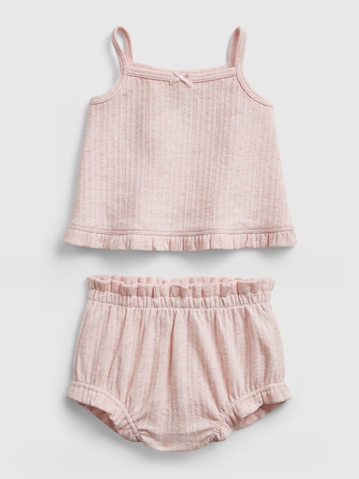 View large product image 1 of 1. Baby Ruffle Outfit Set