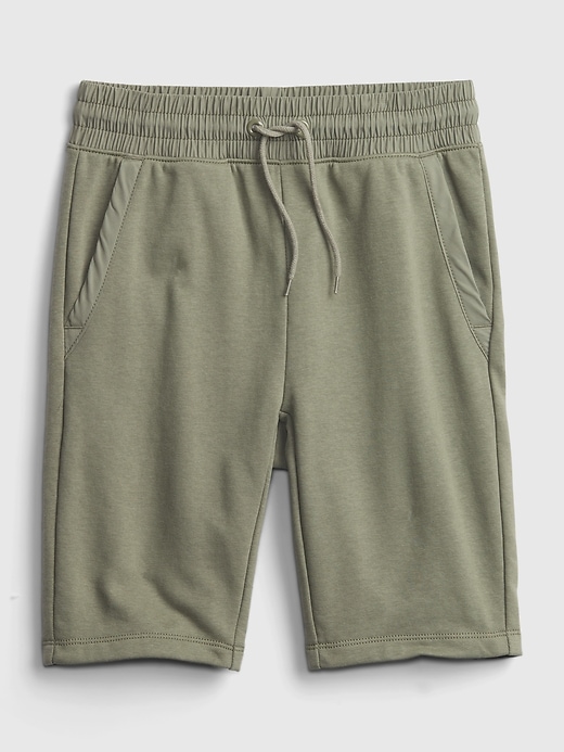 1 of 8 showing, with the color green of product Kids Pull-On Shorts