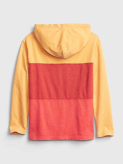 2 of 8 showing, with the color starlight gold of product Kids Knit Hoodie