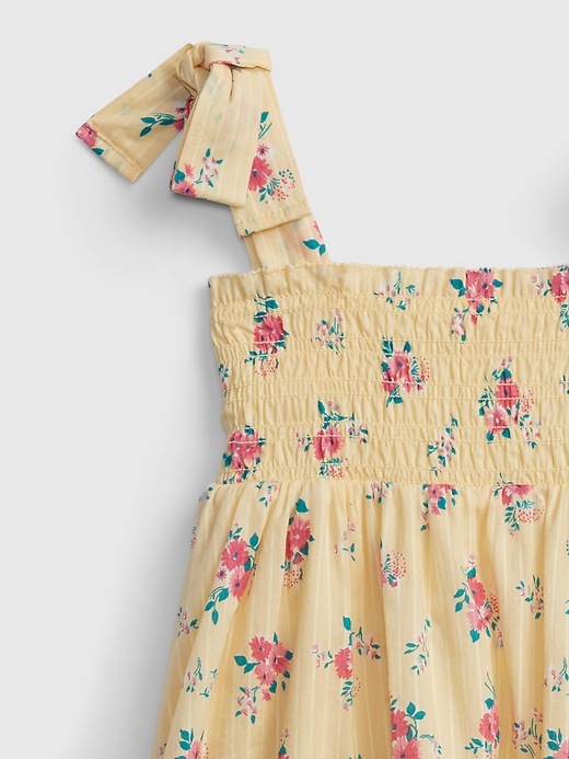Image number 3 showing, Toddler Floral Smocked Dress