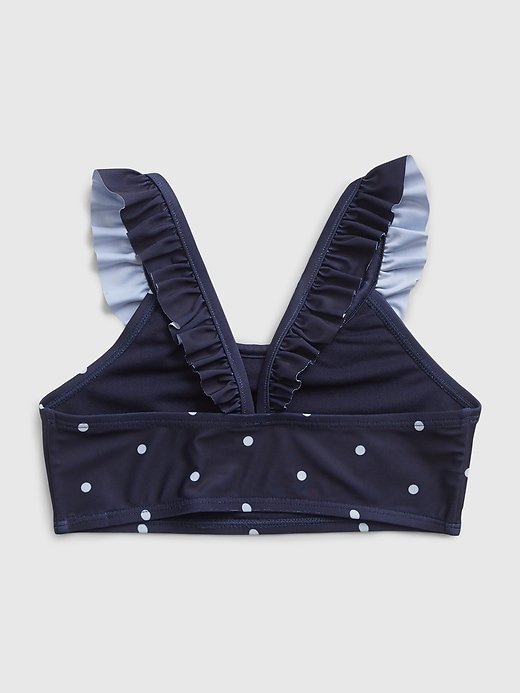 Image number 2 showing, Kids Ruffle Bikini Swim Top