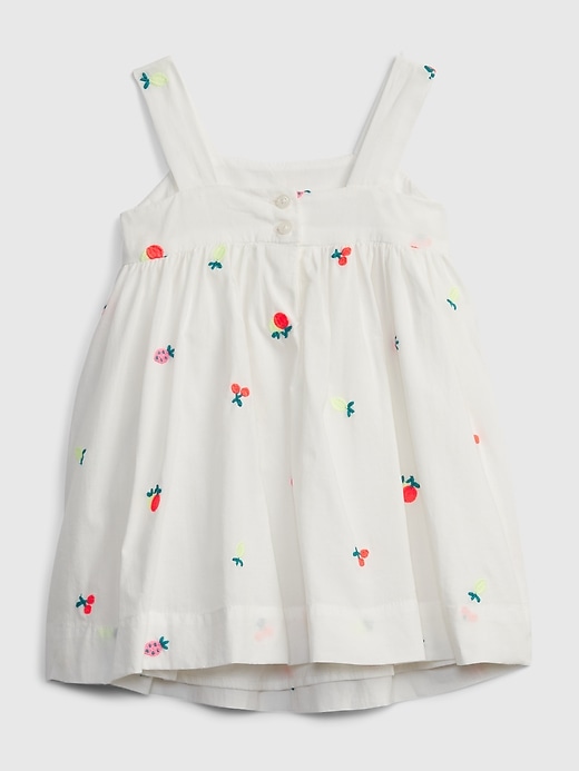 Image number 2 showing, Baby Embroidered Fruit Dress