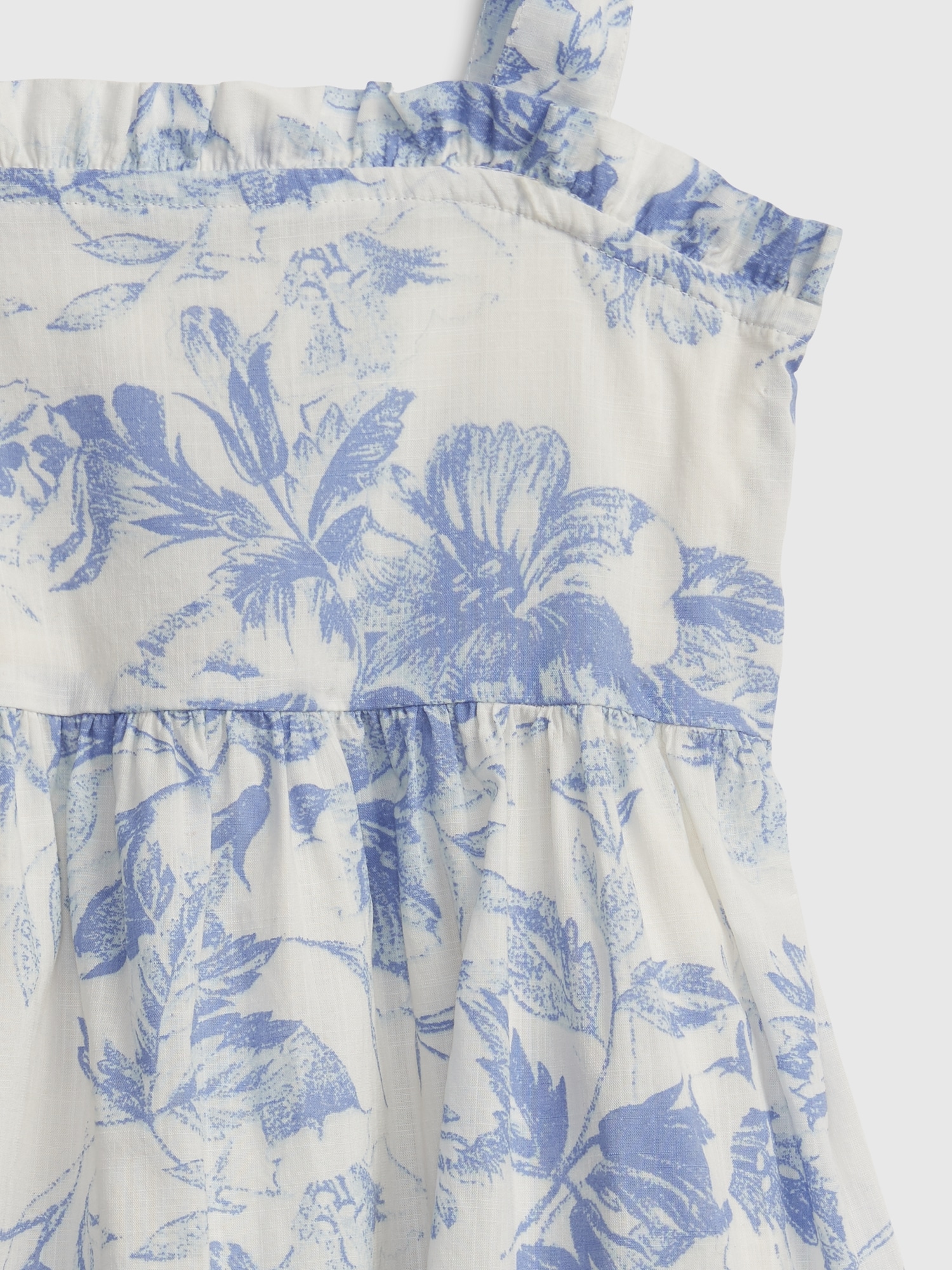 gap ruffle dress
