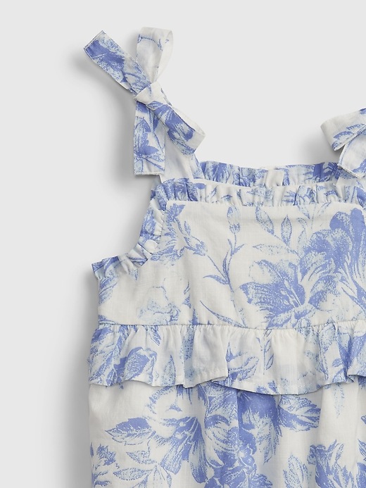 Image number 3 showing, Baby Floral Bubble Bodysuit