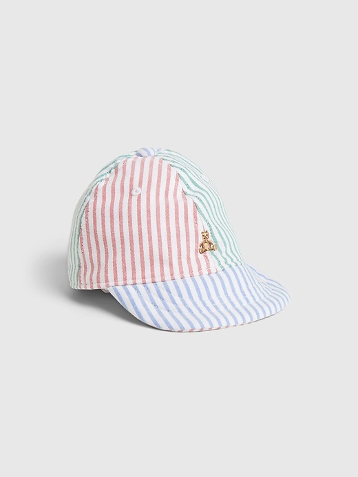 View large product image 1 of 1. Baby Stripe Baseball Hat