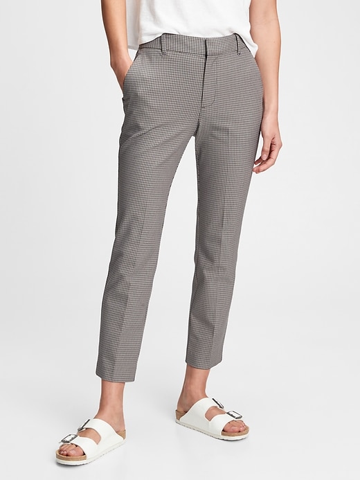 Image number 1 showing, High Rise Slim Ankle Pants