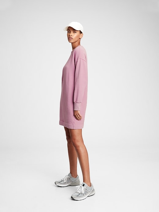 Image number 8 showing, Fleece Sweatshirt Dress