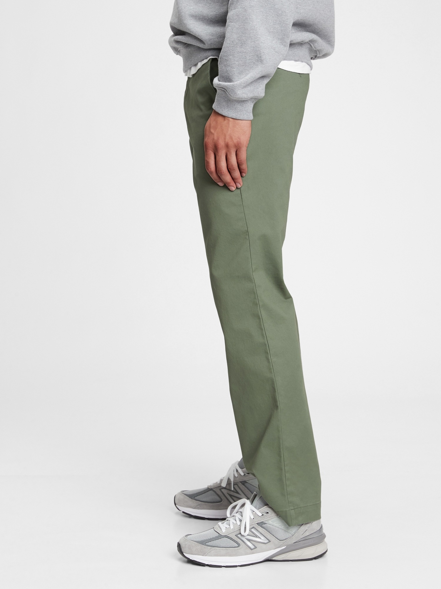 gap true straight trousers