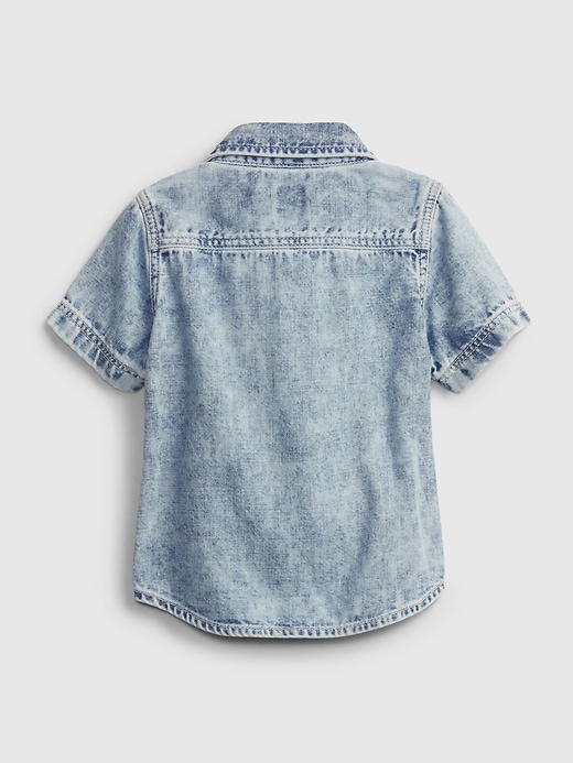 Image number 2 showing, Baby Denim Tumble Shirt