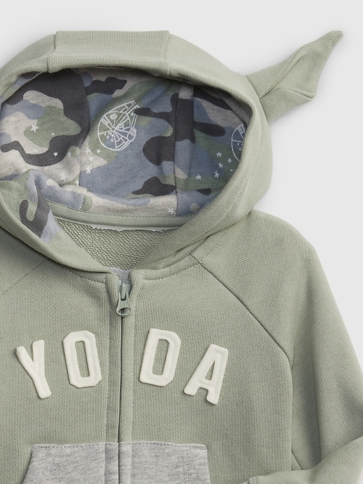 Image number 3 showing, babyGap &#124 StarWars&#153 Yoda Hoodie