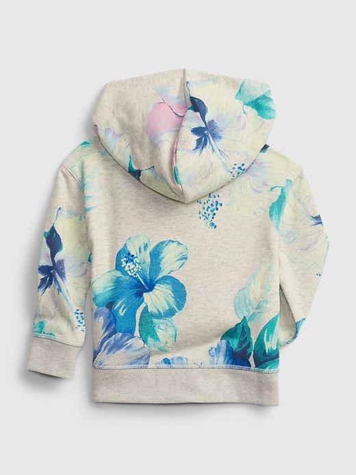 View large product image 2 of 3. Toddler Gap Logo Floral Hoodie