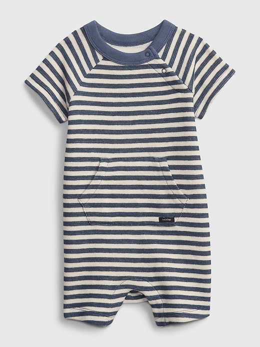 Image number 1 showing, Baby Stripe Shorty One-Piece