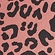terra cotta brown leopard