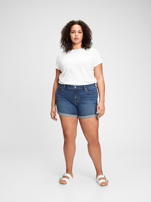 Image number 6 showing, 5'' Mid Rise Denim Shorts With Washwell&#153