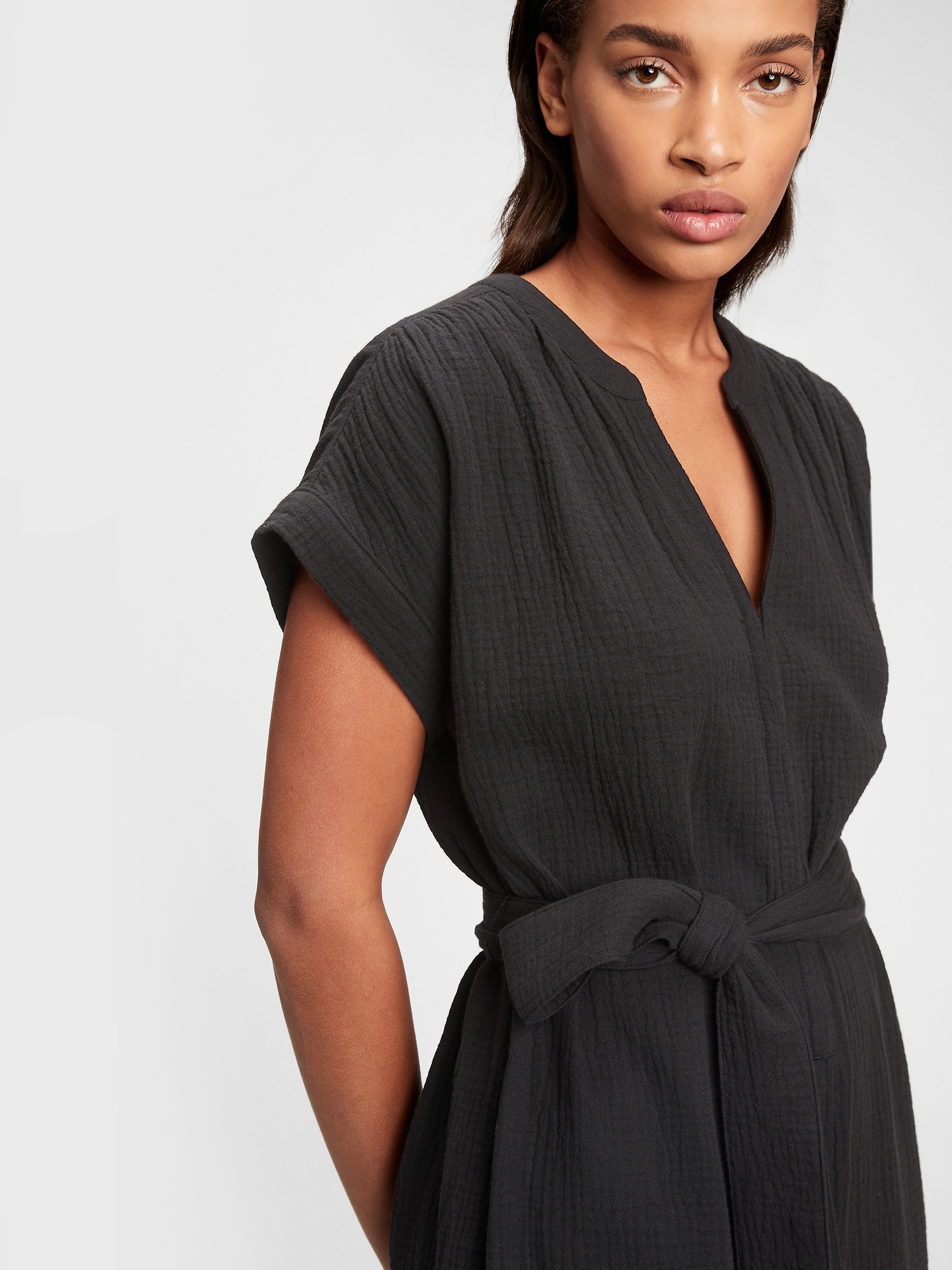 Gap gauze jumpsuit Clearance