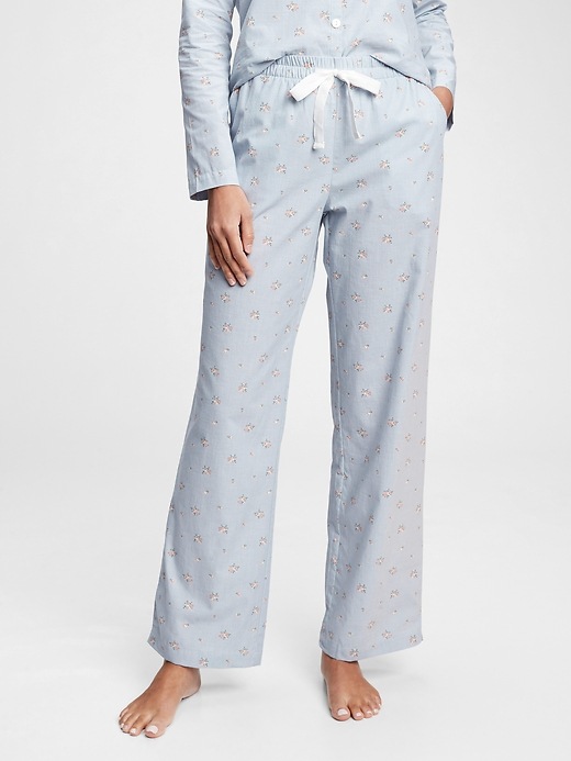 View large product image 1 of 1. Adult Poplin Pajama Pants