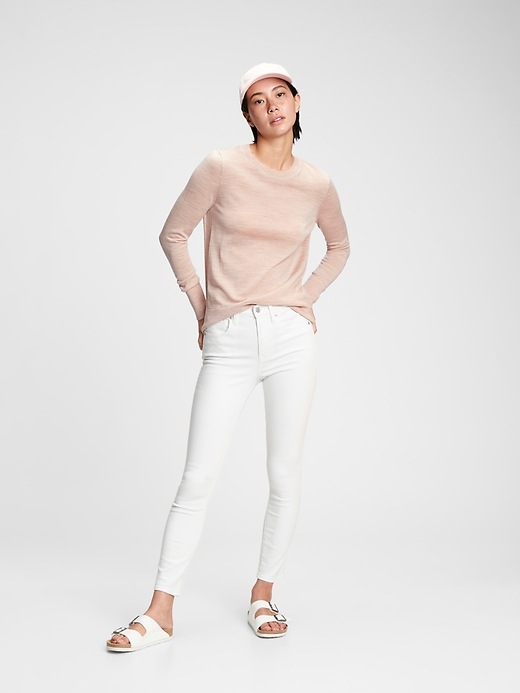 Image number 1 showing, Merino Crewneck Sweater