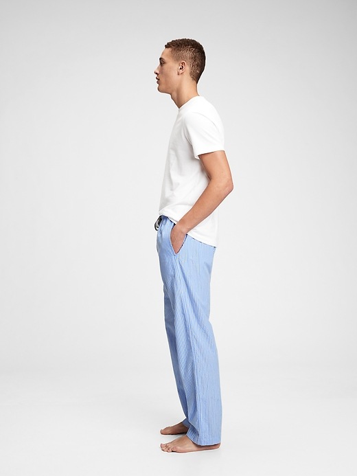 Image number 3 showing, Adult Pajama Pants In Poplin
