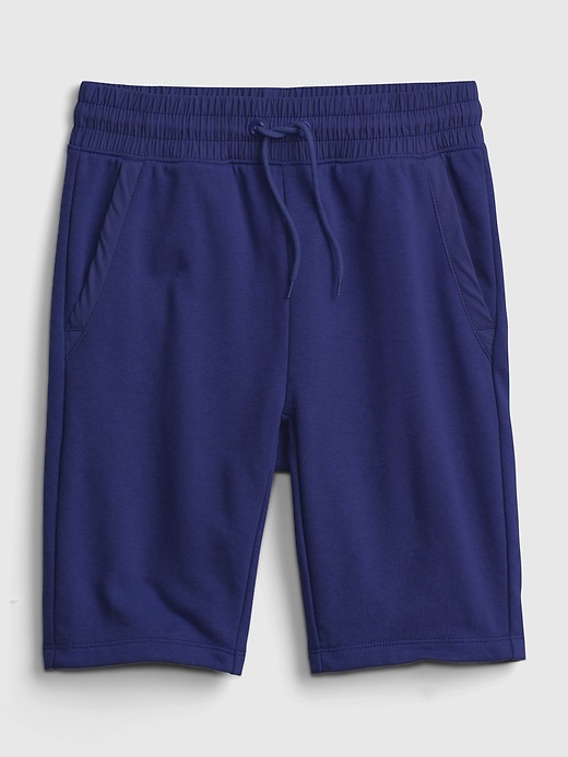 1 of 8 showing, with the color capital blue of product Kids Pull-On Shorts