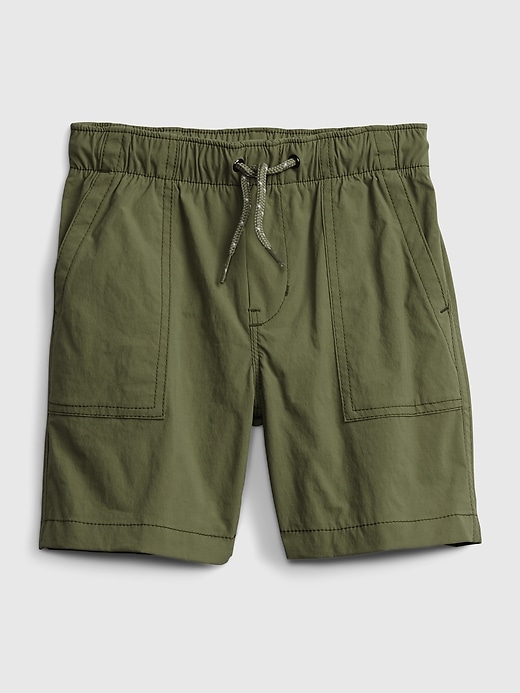 View large product image 1 of 1. Toddler Hybrid Pull-On Shorts with QuickDry