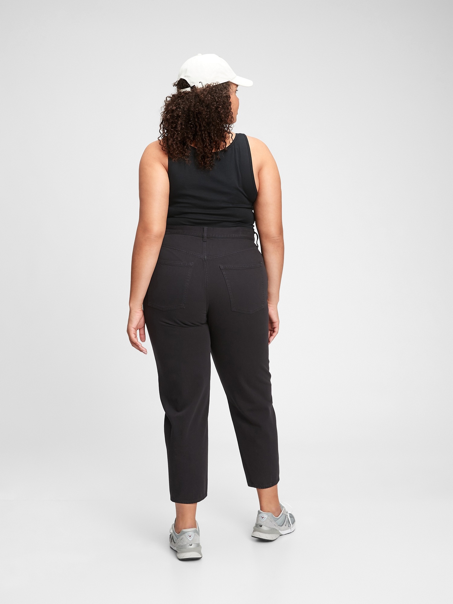 gap barrel jeans high rise