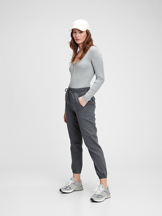 1 of 8 showing, with the color soft black of product Pull-On Joggers