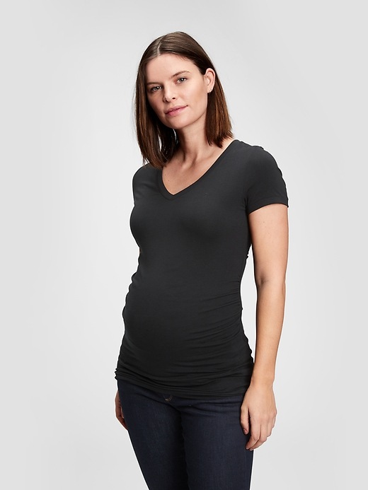 Maternity Pure Body V-Neck T-Shirt