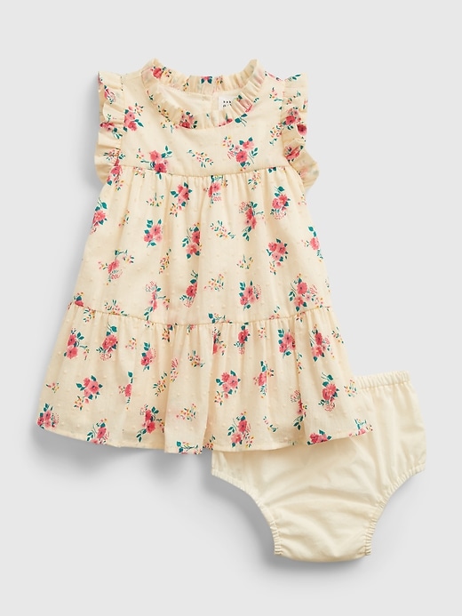 Image number 1 showing, Baby Tiered Floral Dress