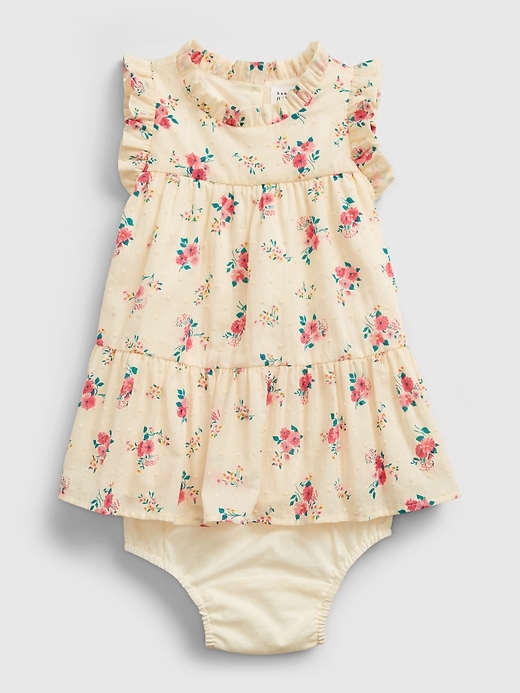 Image number 3 showing, Baby Tiered Floral Dress