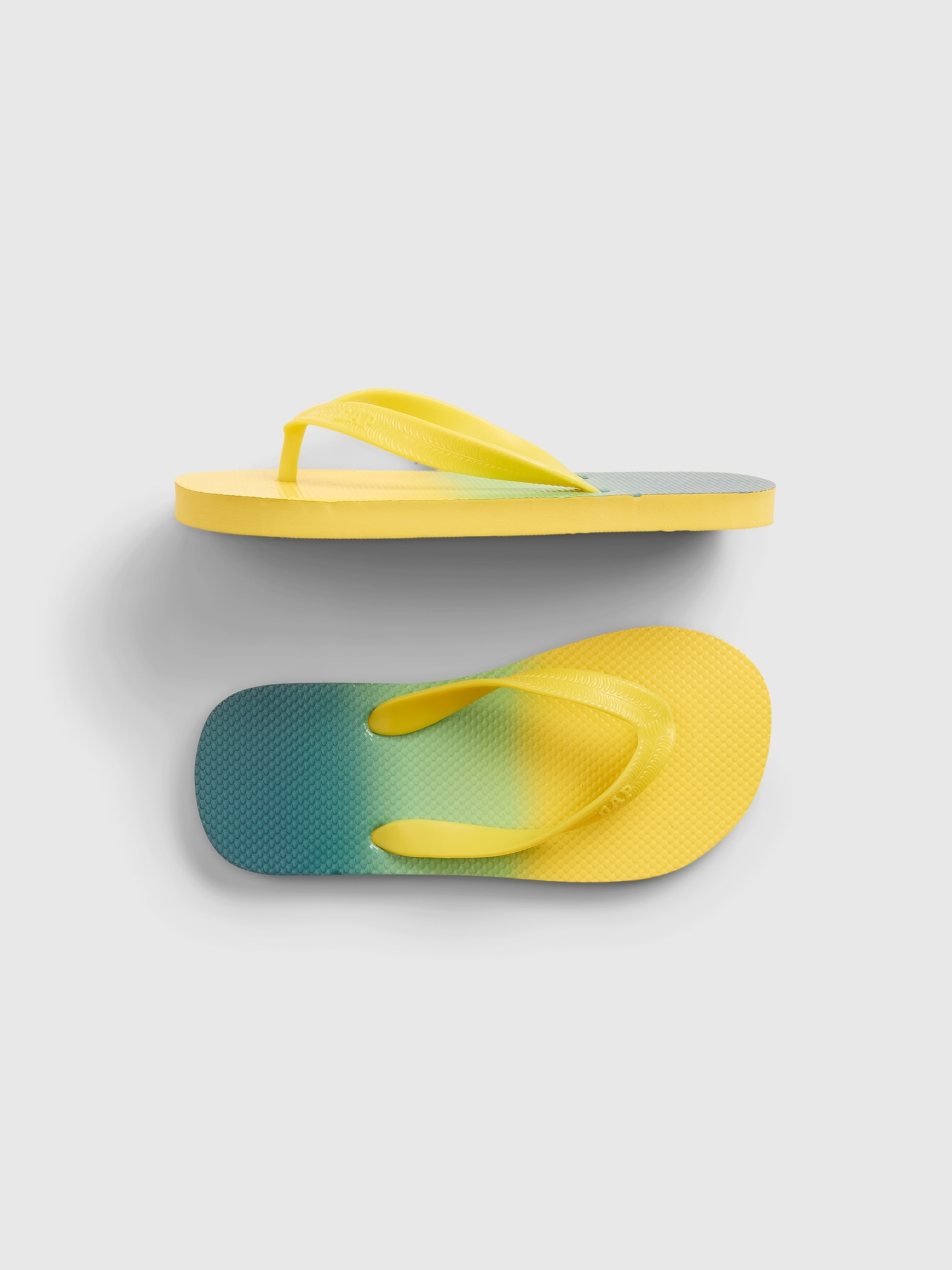 tie dye flip flops