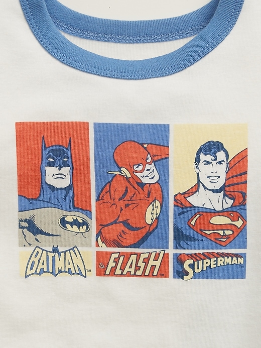 Image number 2 showing, babyGap &#124 DC&#153 Batman, Flash, and Superman 100% Organic Cotton PJ Set