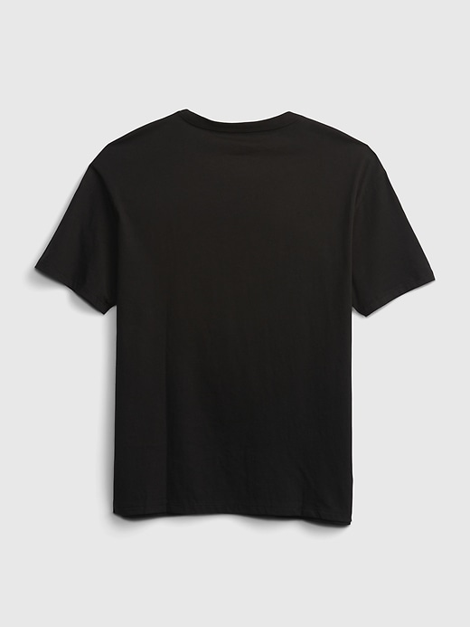 2 of 8 showing, with the color true black of product Teen &#124 Nine Inch Nails Recycled T-Shirt